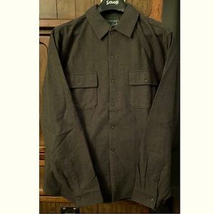 Woolrich 6316 Bering Wool Shit Olive Large
